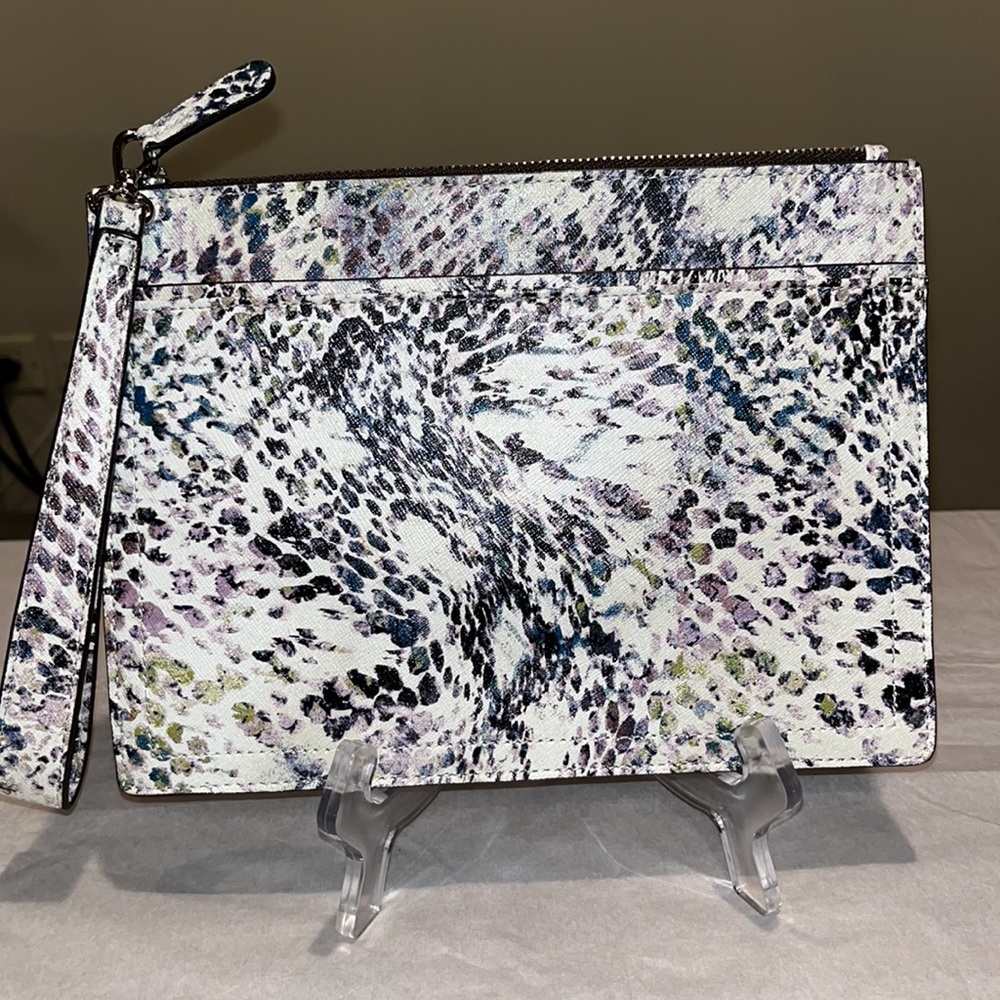 14th & Union Margot Saffiano Leather Clutch or Wristlet NWOT